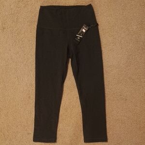 Velocity Black High-Waisted Leggings